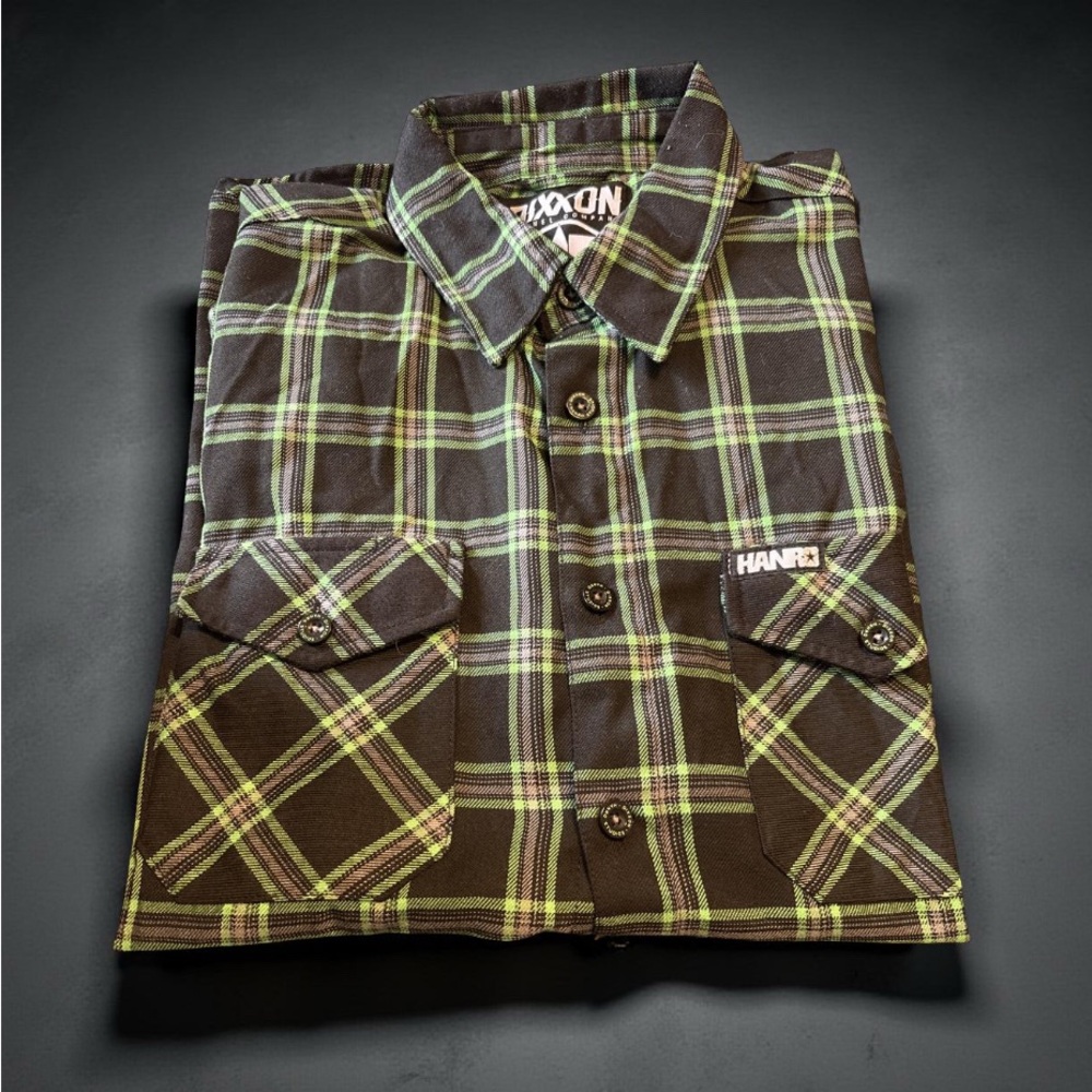 DIXXON - Hanro - flannel button down - Picture 1 of 2